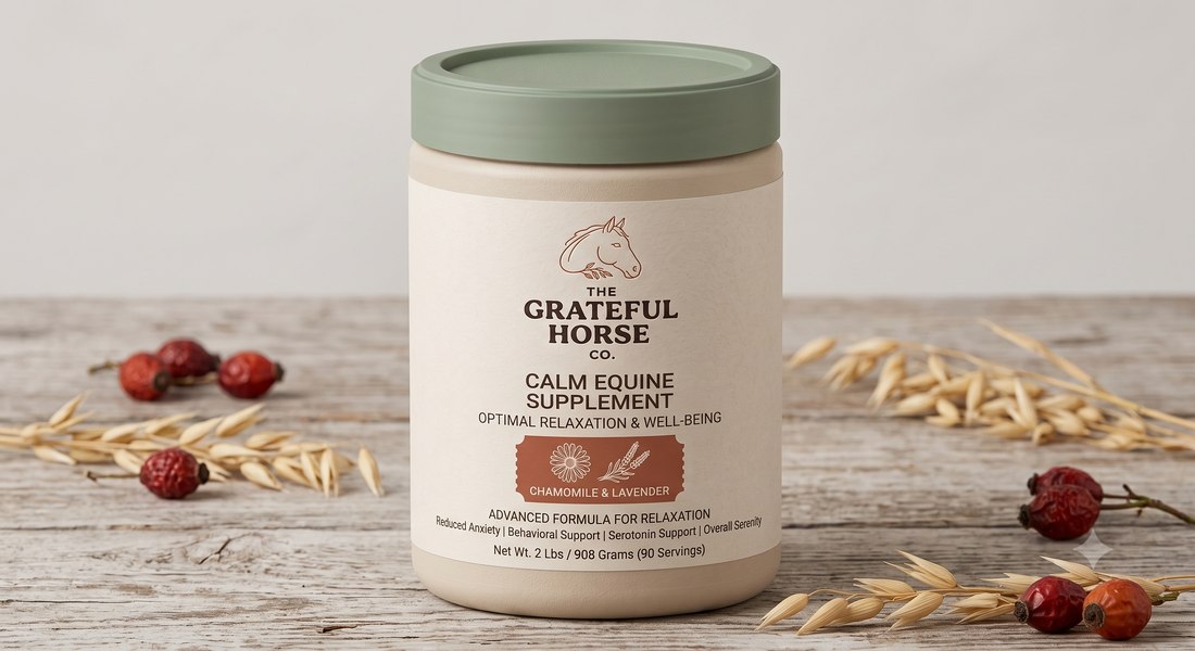 The Grateful Horse Co. Calm Equine Supplement
